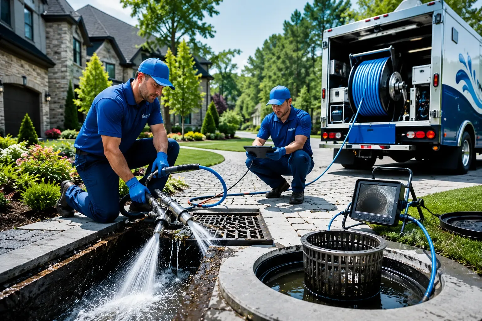 Local outdoor drain cleaning professionals in Darien, WI